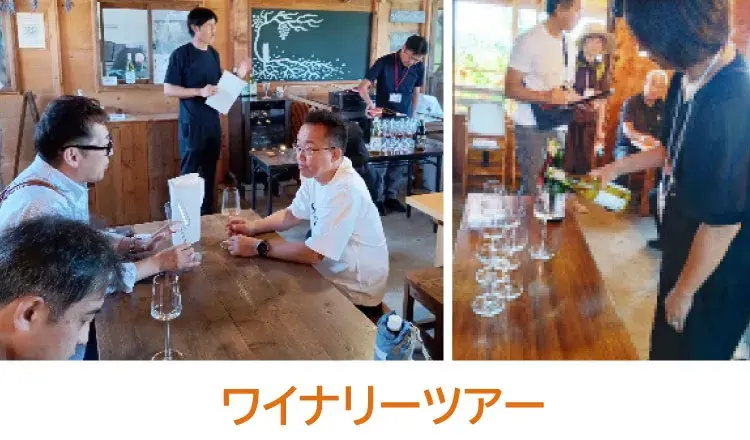 上川エリアのワイナリーツアー